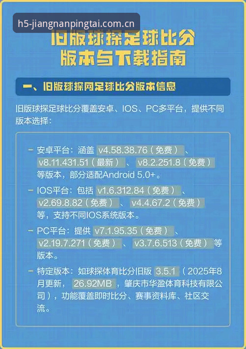 江南体育版本迭代的5大关键升级：从旧版兼容到赛事数据调用的完整指南